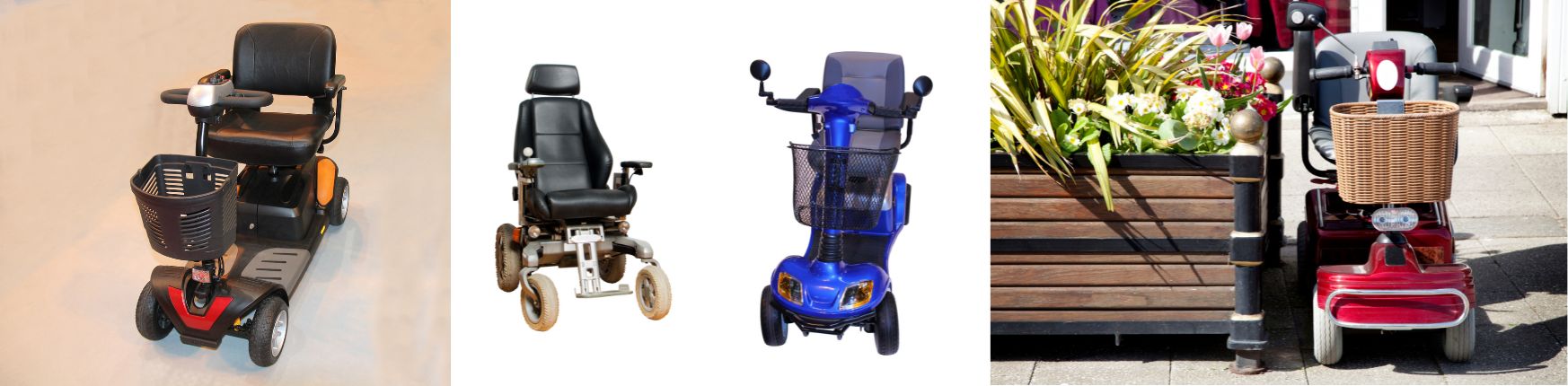 large range of mobility scooters